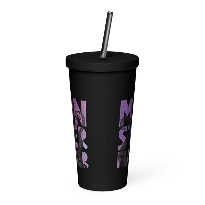 Monster F*cker Insulated Tumbler (Mauve) product image (2)