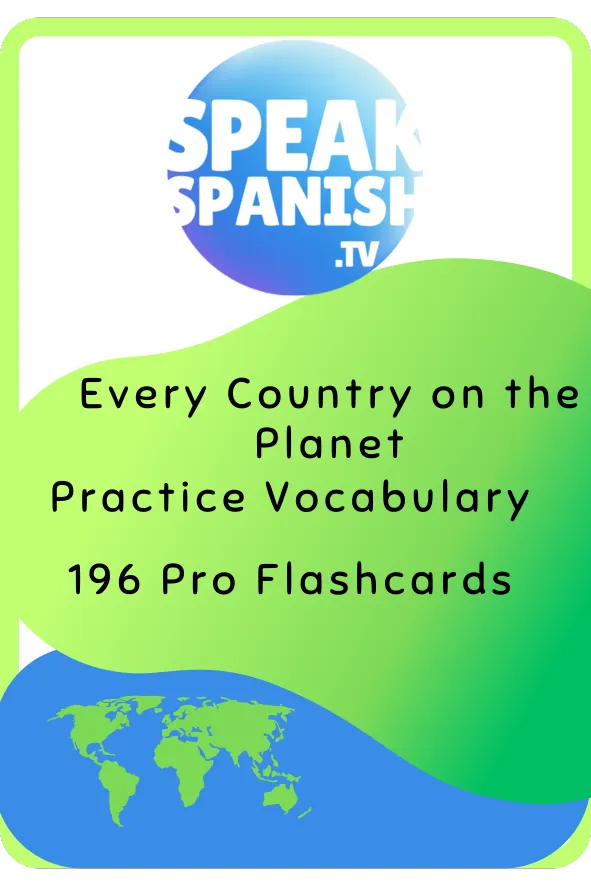 Countries Vocabulary - Free Flashcards product image (1)