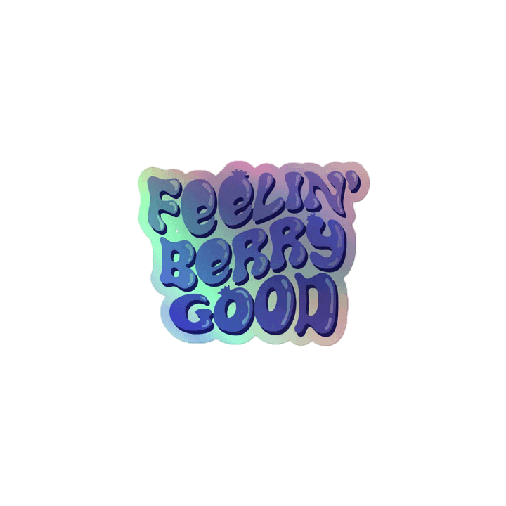 Feelin' Berry Good Holo-Sticker product image (2)