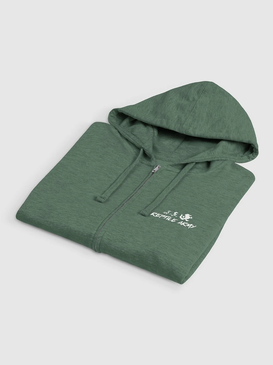 Zip Hoodie - Logo On Back - Reptile Army product image (12)