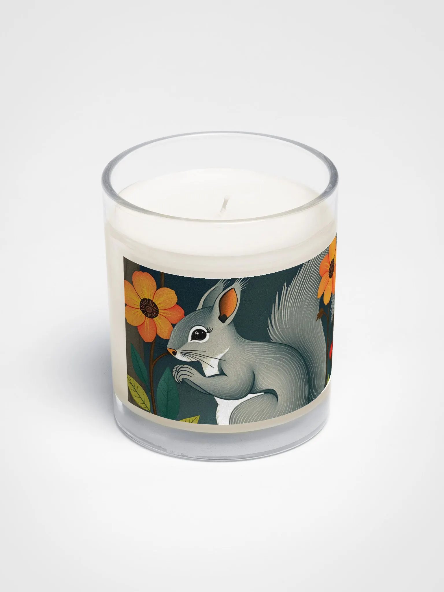 Whimsical Squirrel Soy Wax Candle product image (2)