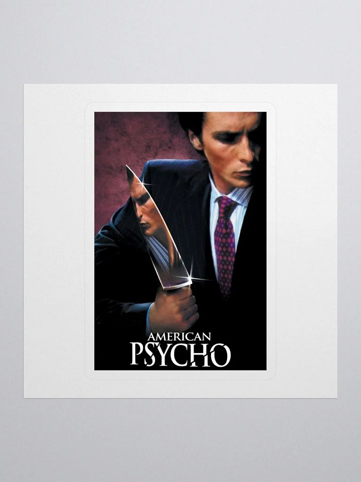 American Psycho Movie Sticker product image (1)