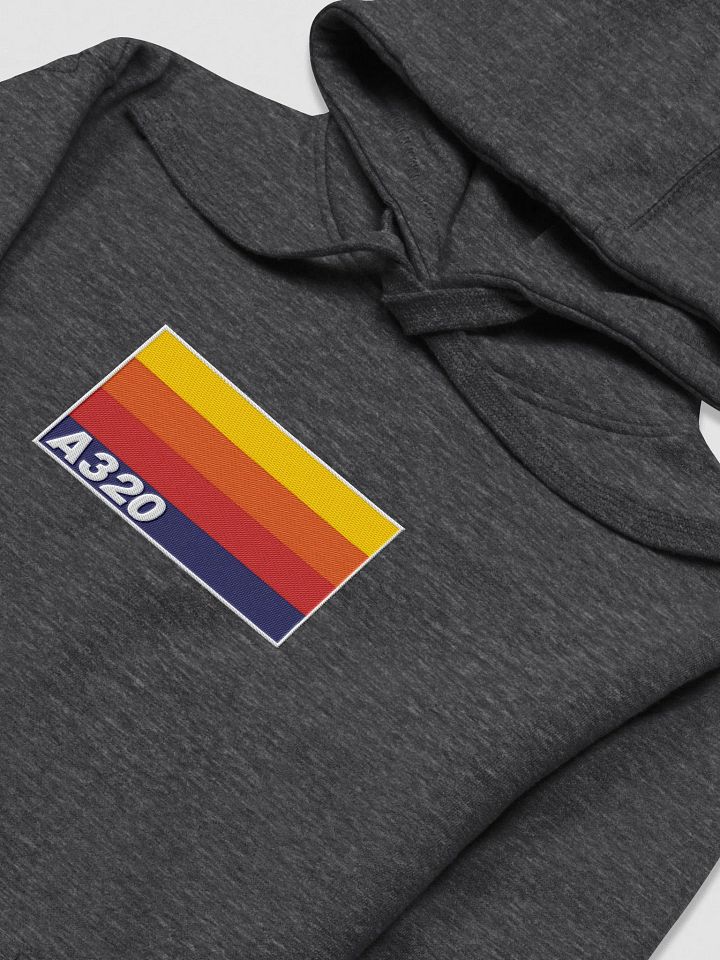 Embroidered Airbus A320 Retro Hoodie product image (1)