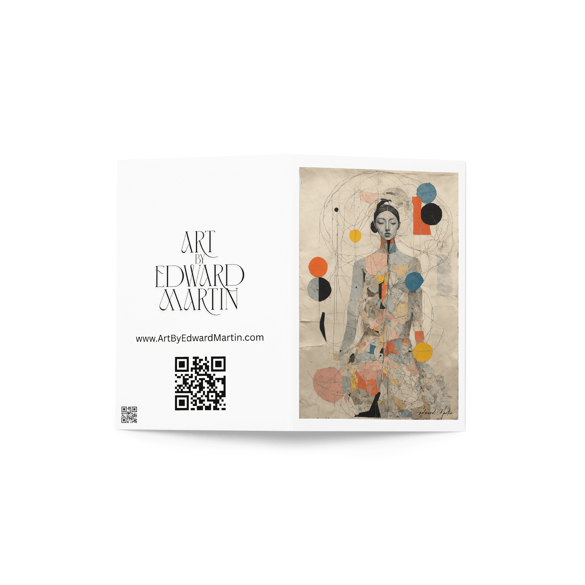 Chloe's Contemplation by Edward Martin Greeting Card product image (4)