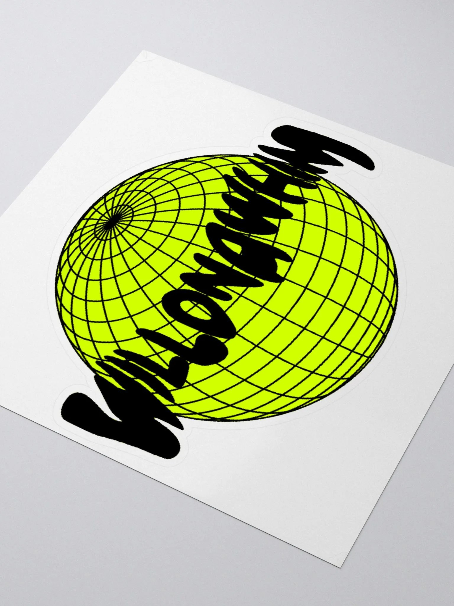 WILLONAWHIM GLOBAL MIND STICKER product image (3)