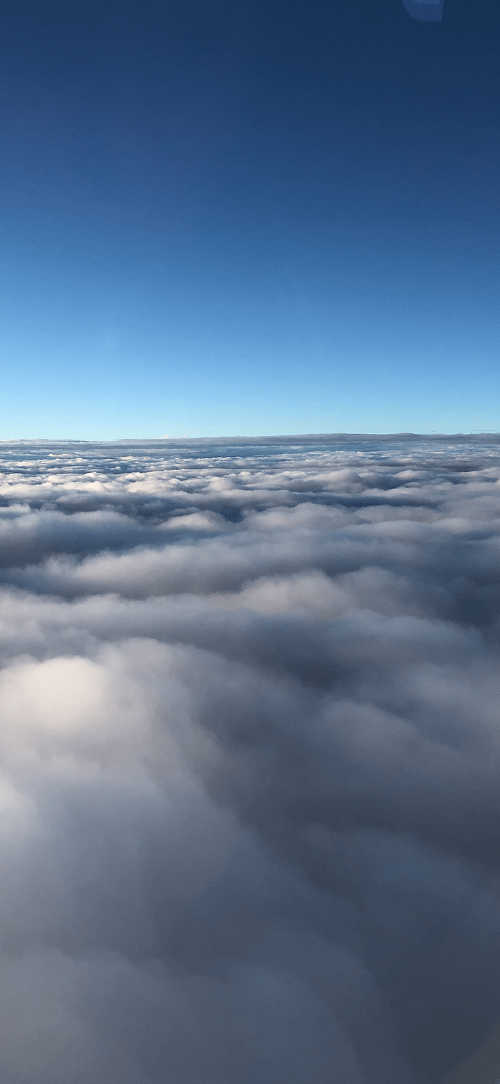 Clouds in the Sky Phone Background product image (1)