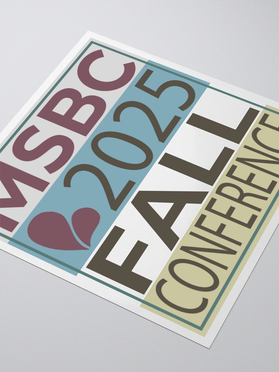 Limited Edition MSBC Conference Sticker product image (3)