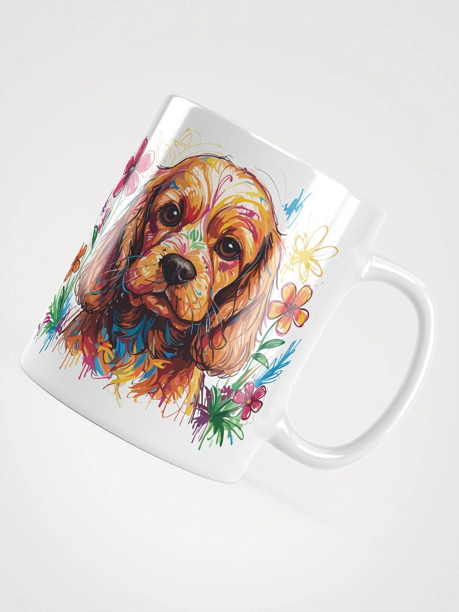 Scribbles Cocker Spaniel 4 , Mug product image (7)