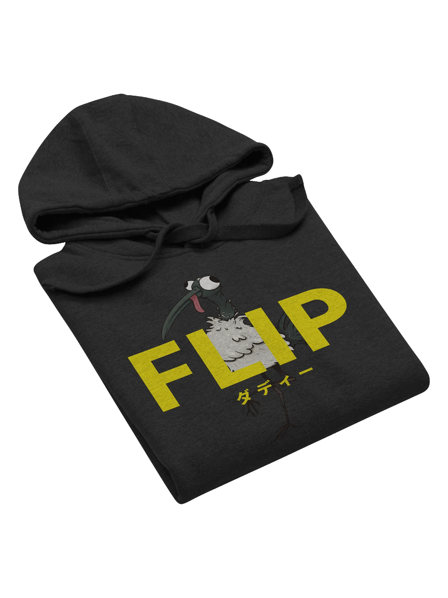 Flip & Bin Chicken Hoodie (Yellow Text) product image (35)