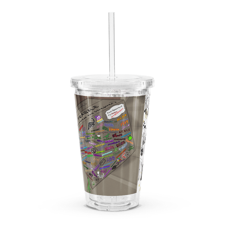 Nice and Normal Party 2025 Clear Plastic Tumbler product image (1)