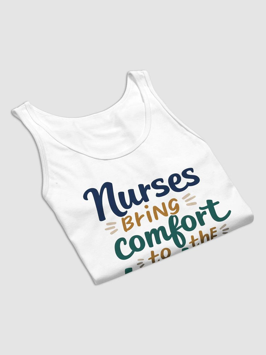 Comforting Nurses Typographic Tank product image (47)