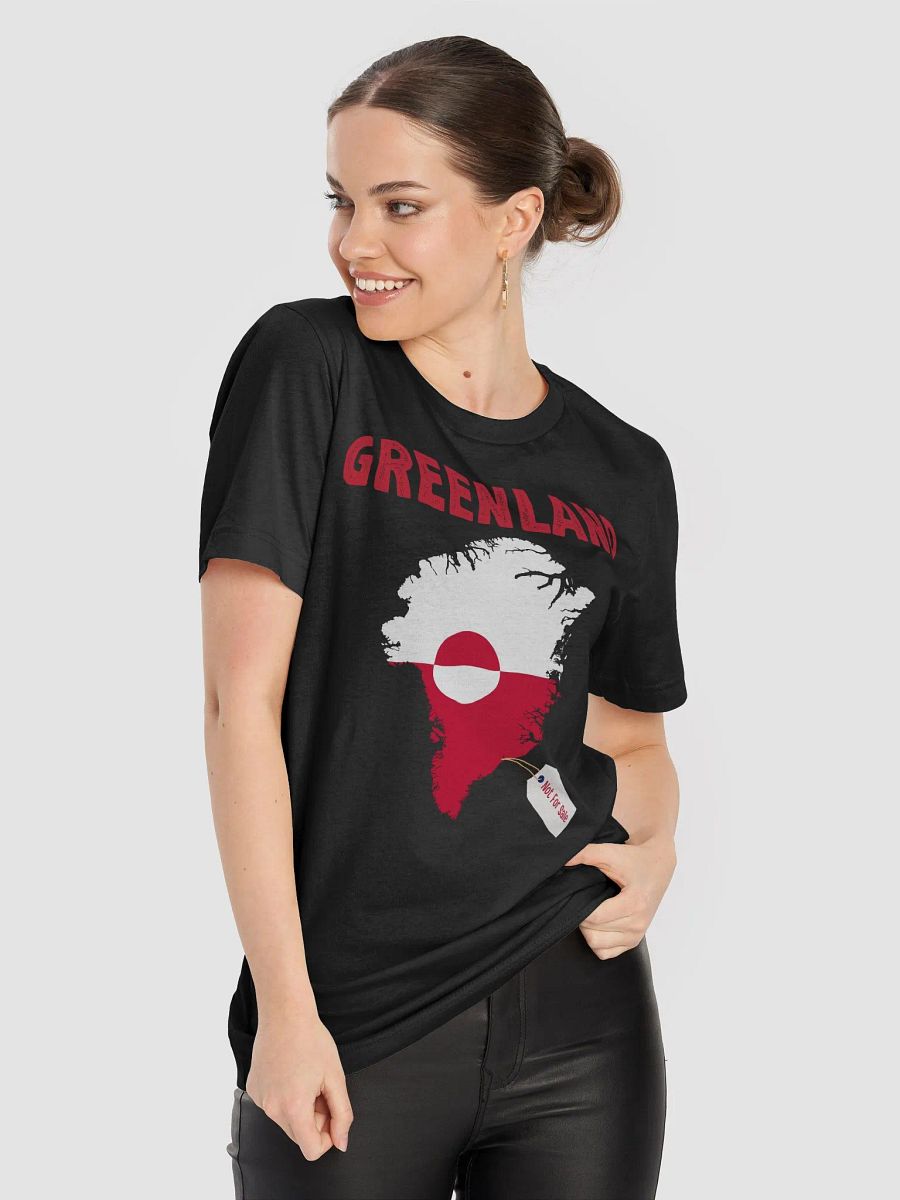 Political Statement Tee, Greenland Is Not for Sale T-Shirt, Unisex Tee Shirt, Political Election Tee, Activist Clothing, product image (8)