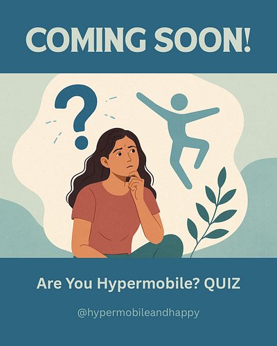 🌟 COMING SOON! 🌟
I am building a quiz to help people new to the idea of hypermobility figure out if this is the answer to the...