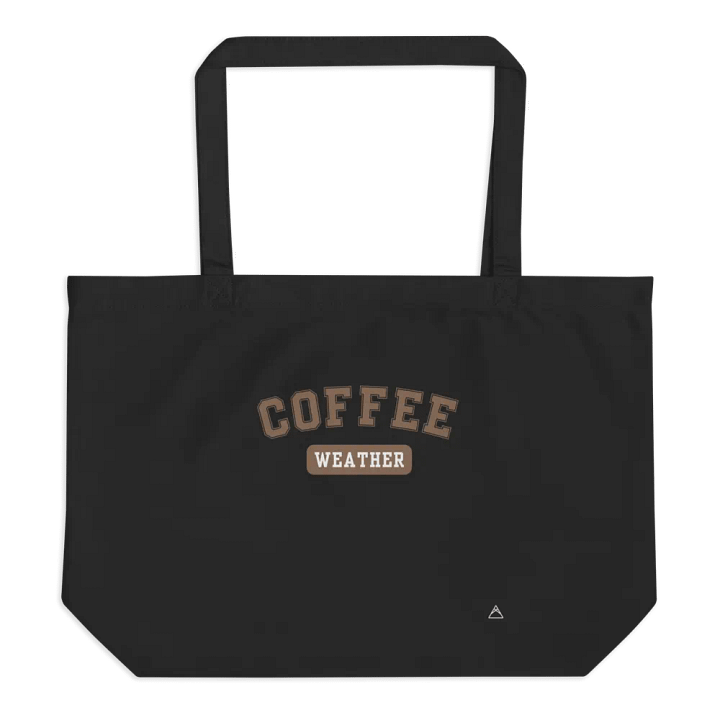 Coffee Weather | Black Tote (Timber) product image (1)