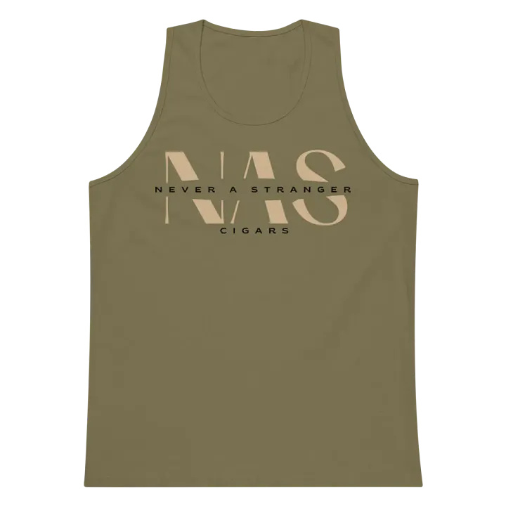 NAS Tank Top (Tan Logo) product image (5)