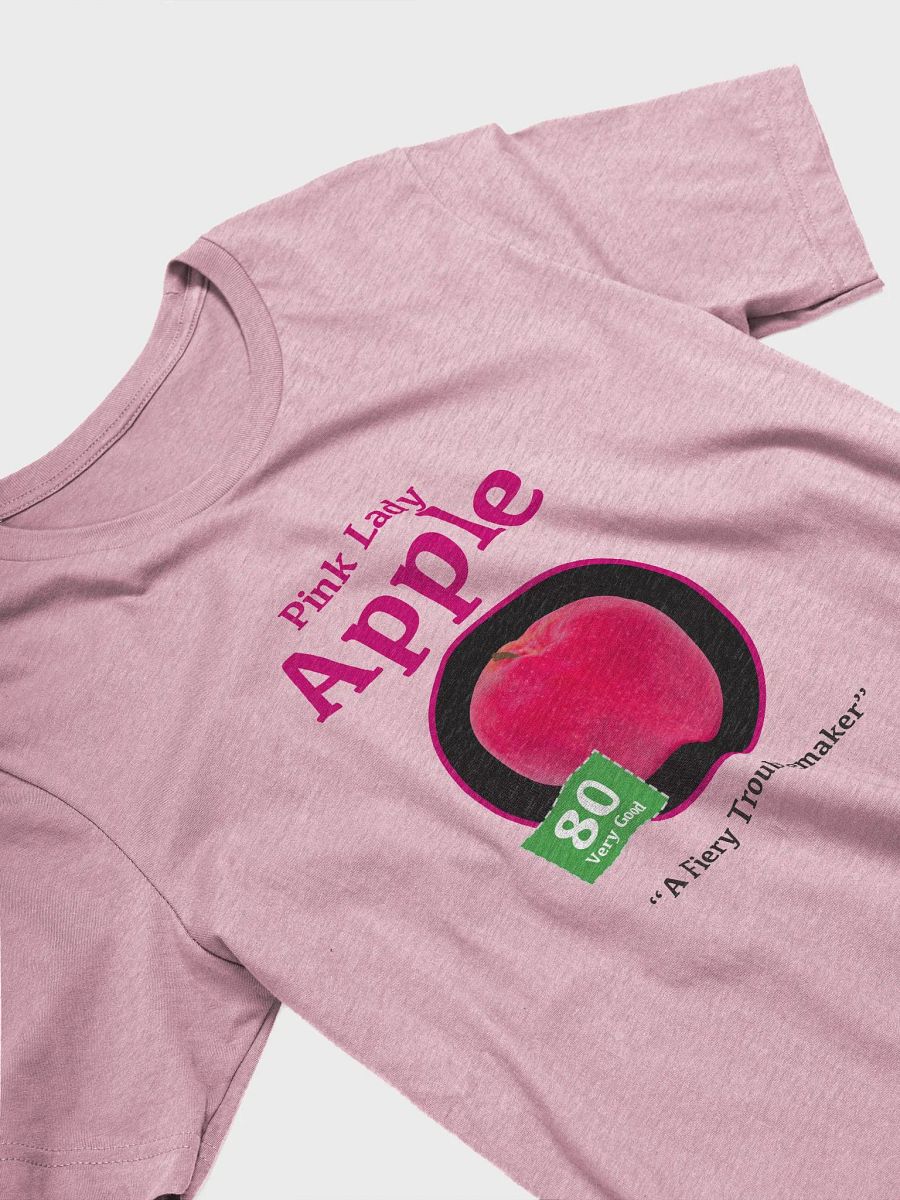 APPLE RANKINGS: Pink Lady Apple T-Shirt (Slim Fit) product image (3)