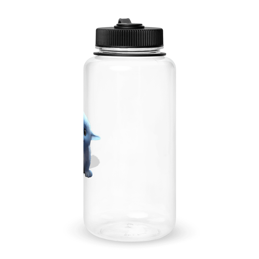 Fluffy Creature Wide Mouth Water Bottle product image (3)