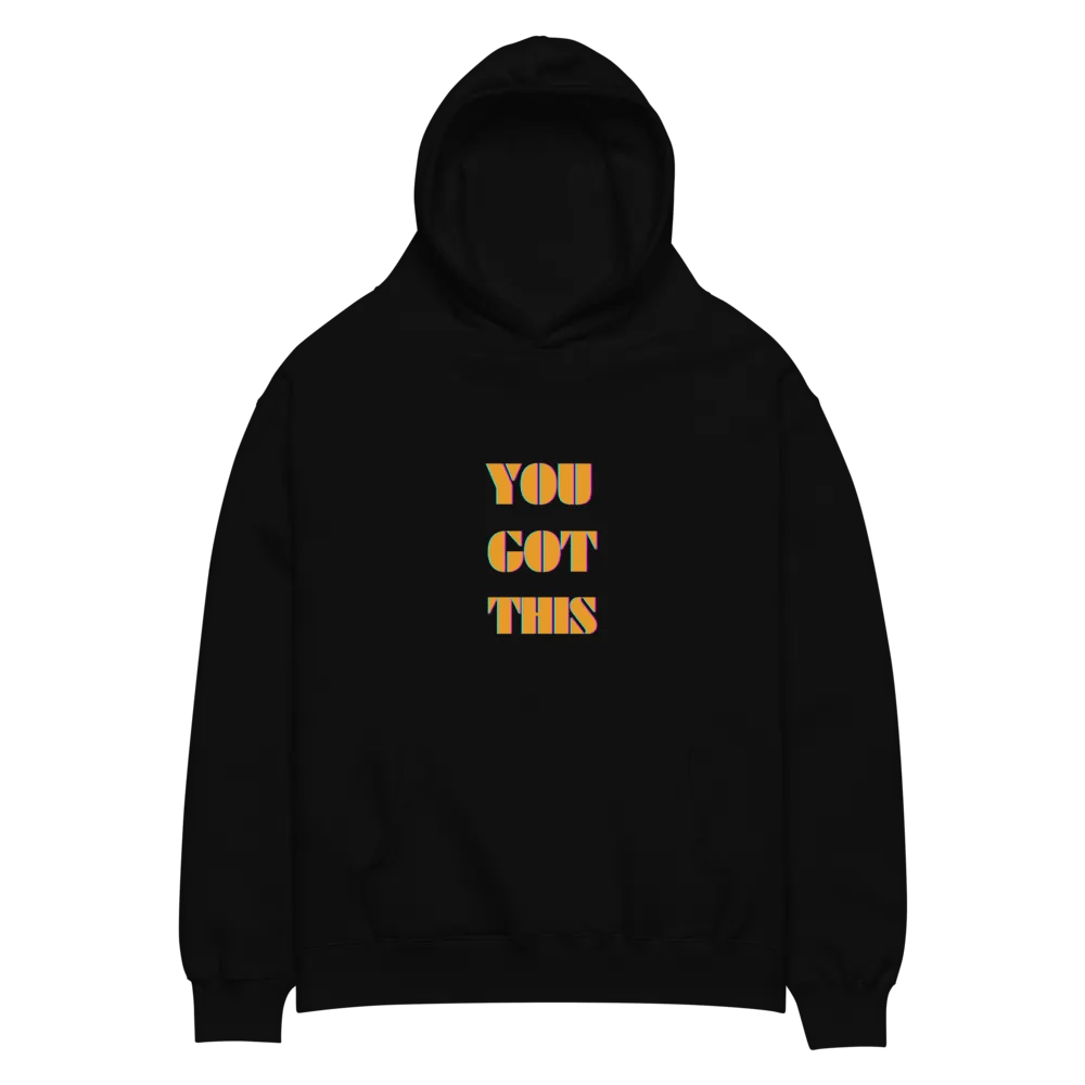 Vibrant Motivation Oversized Hoodie product image (2)