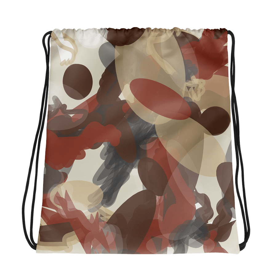 Ethereal Earth Tones Drawstring Bag product image (1)