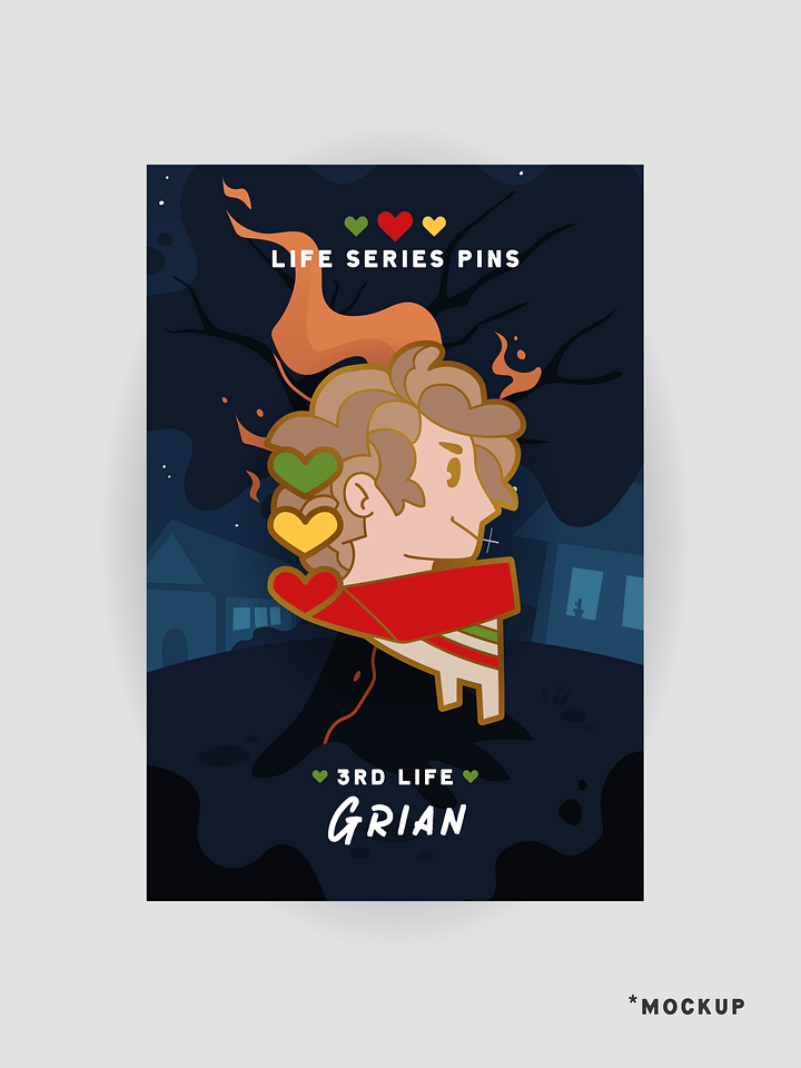 *PREORDER* Grian - Hard Enamel Pin product image (1)