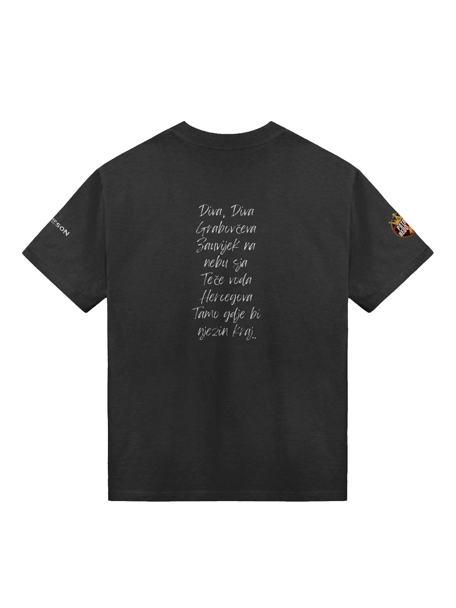 Crowned Patriot Diva Grabovčeva Oversized Tee product image (2)