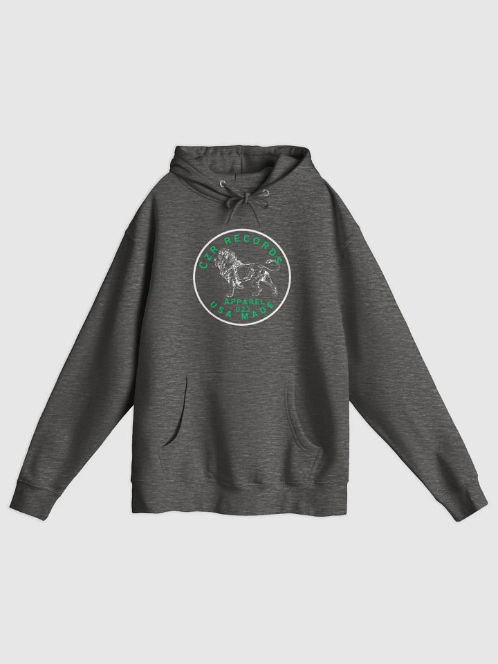Men's Dime Green Font Hoodie product image (2)