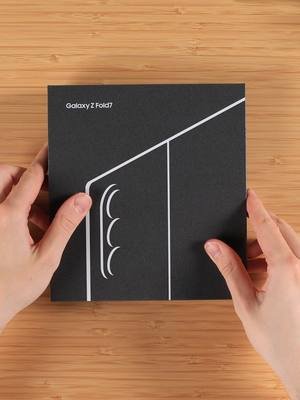 ASMR Unboxing Samsung Fold 7 (Mint) 🍃#samsung #fold7