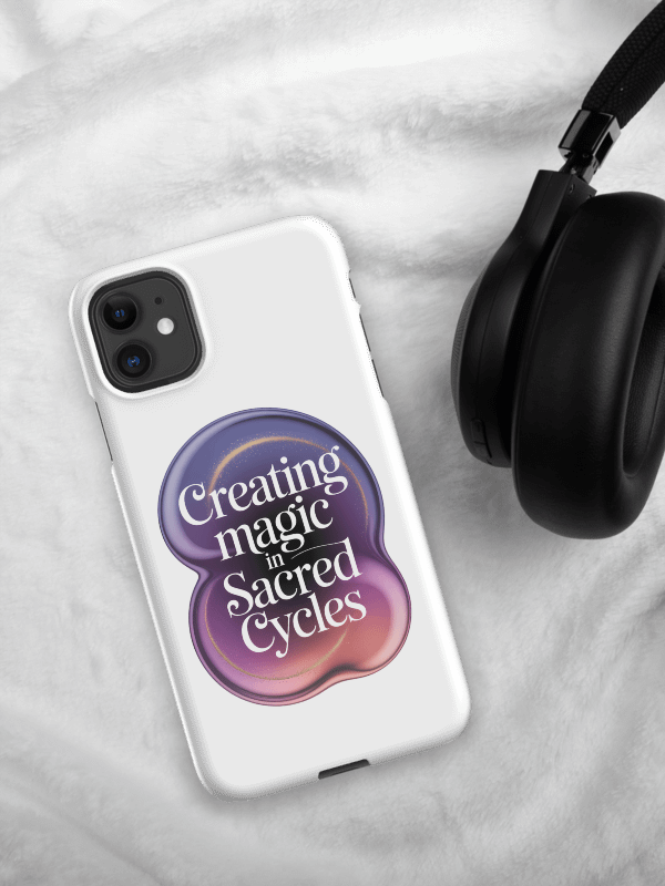 Sacred Cycles Human Design Reflector iPhone Case product image (1)
