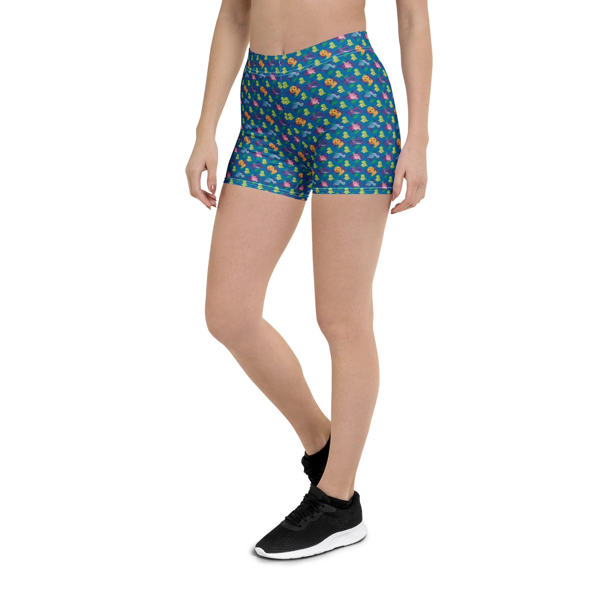 Symmetric Dino All-Over Print Shorts product image (6)