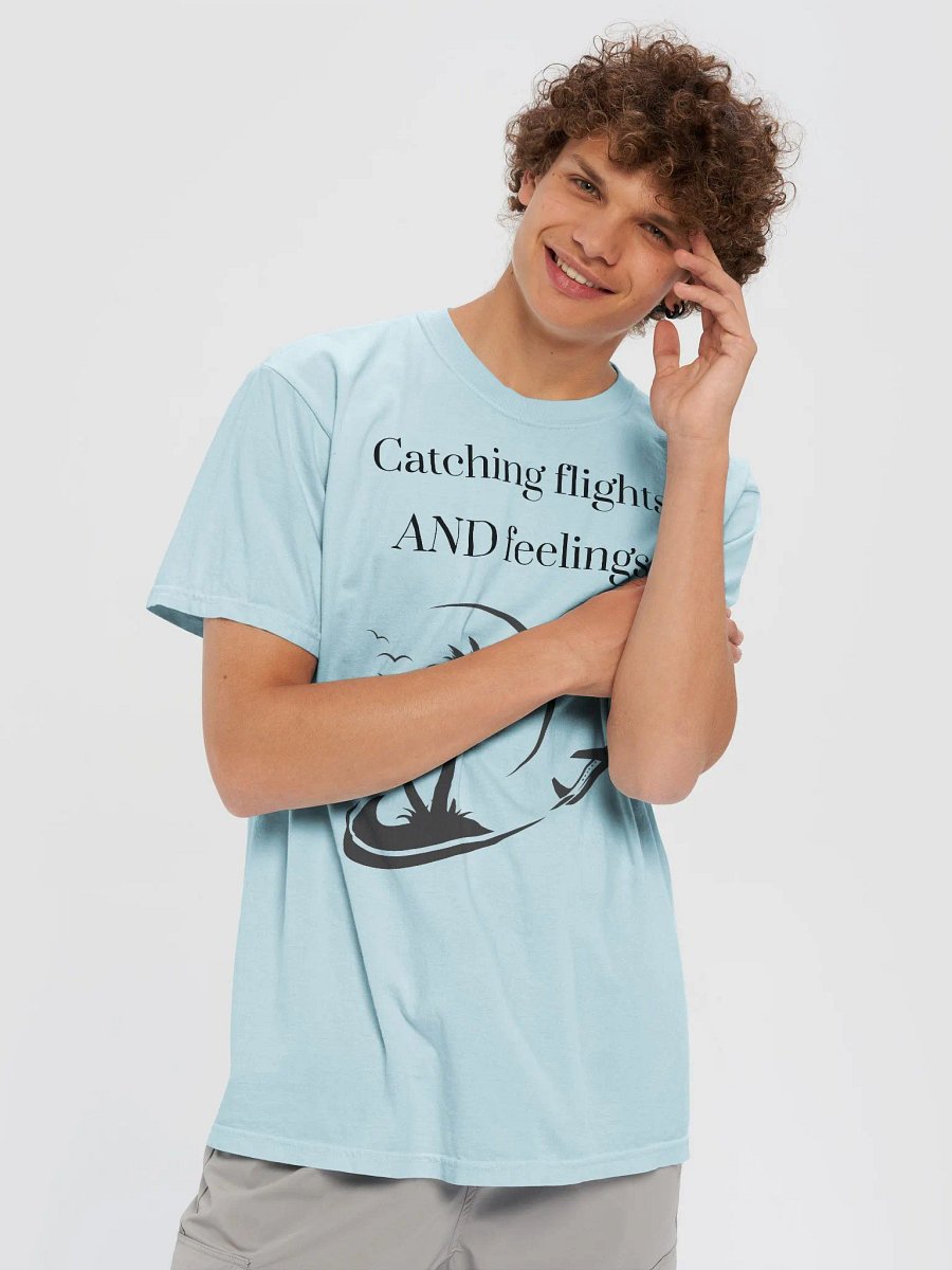 Catching Flights AND Feelings Heavyweight T-Shirt product image (53)