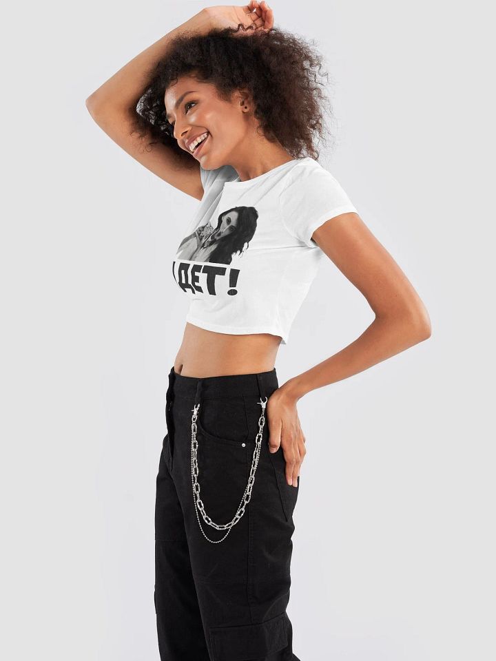 Camiseta mujer Crop Top Focus product image (1)