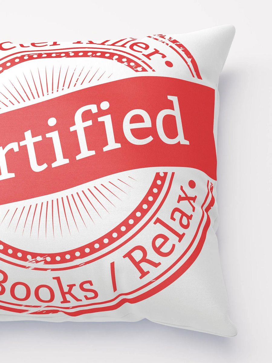 Certified Character Killer Throw Pillow product image (3)