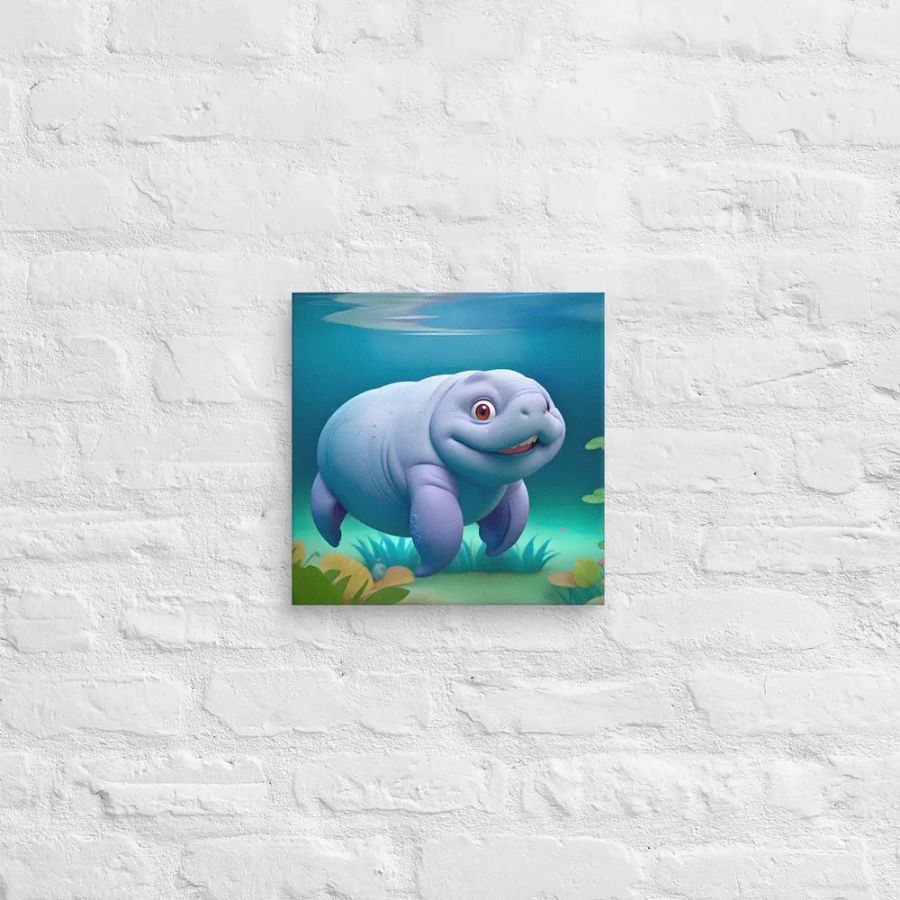 Endangered Species - Mexico - Manatee Canvas Art product image (12)