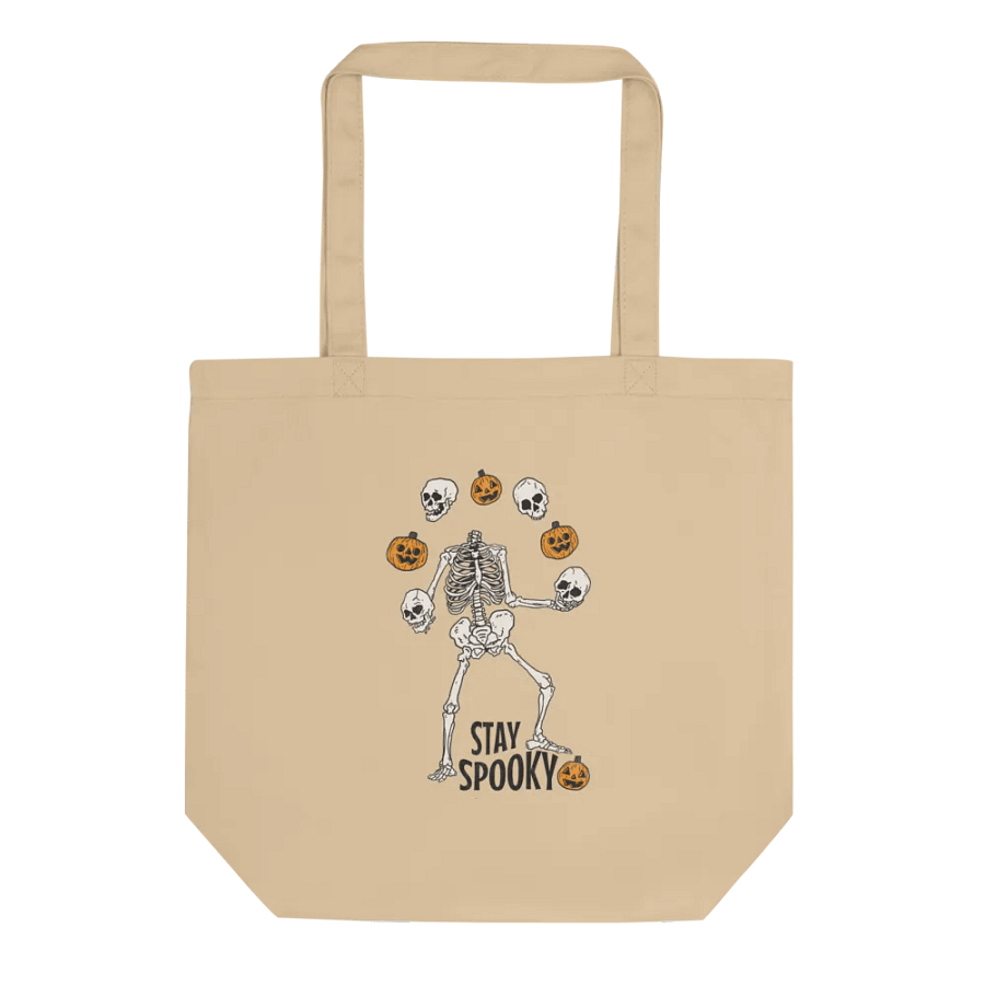 Spooky Skeleton Dance Eco Tote Bag product image (1)