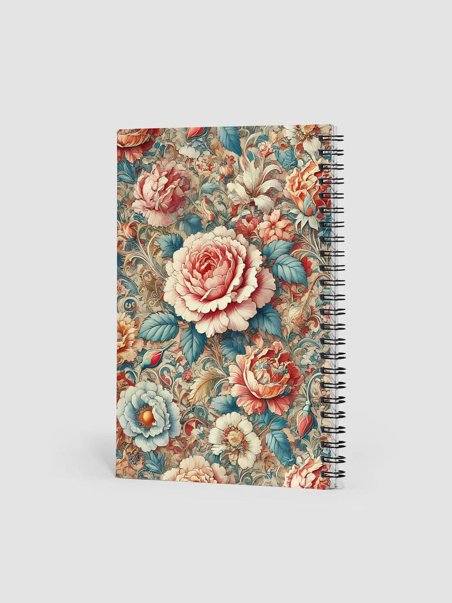 Royal Floral Spiral Notebook product image (2)