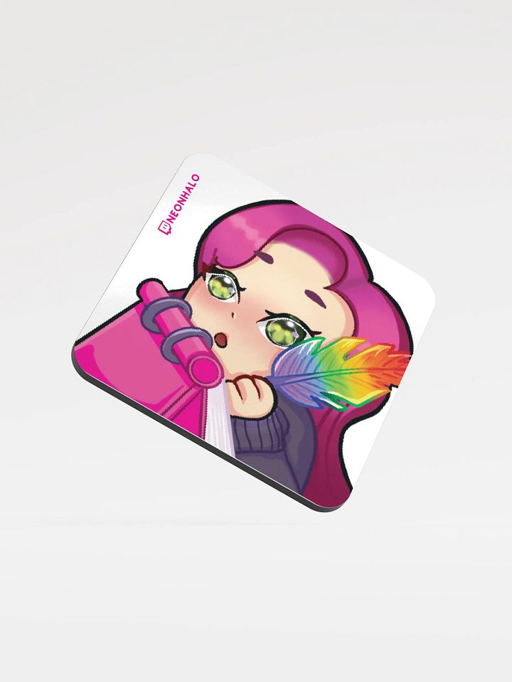 NeonHalo Notes Coaster product image (1)