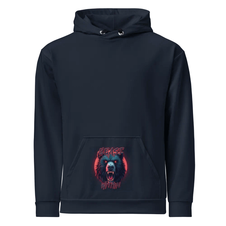 Novelty Bear Beast Within Hoodie AOP (All Over Print) product image (1)