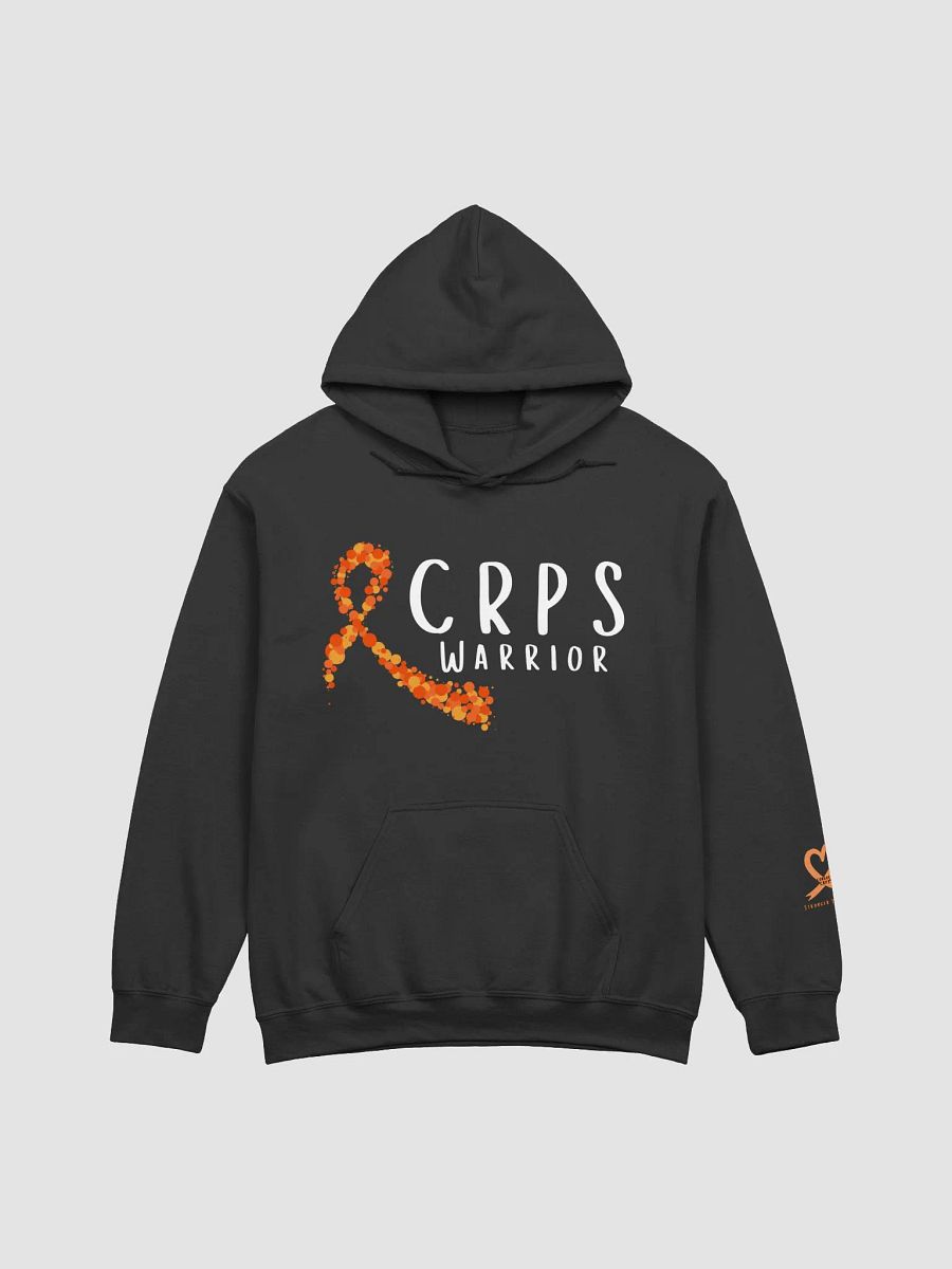 CRPS Warrior Bubble Ribbon Hoodie- White Print product image (1)