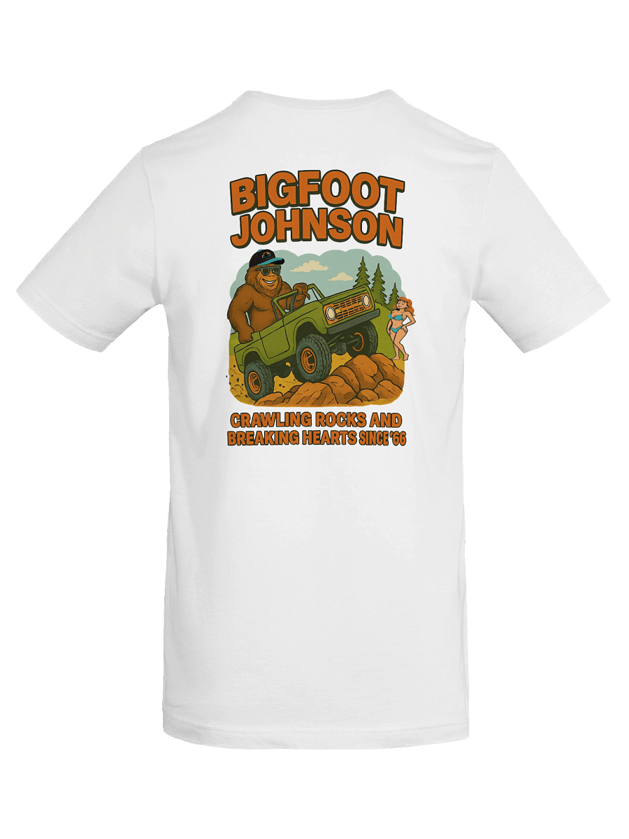 Bigfoot Johnson Breaking Hearts Tee (White) product image (8)