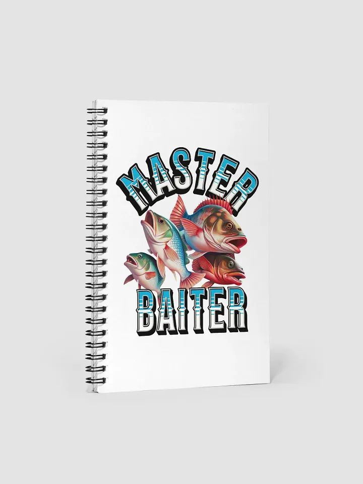 Master Baiter Fishing Spiral Notebook product image (1)