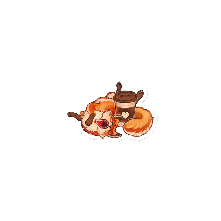 Foxy Coffee Break Magnet product image (1)