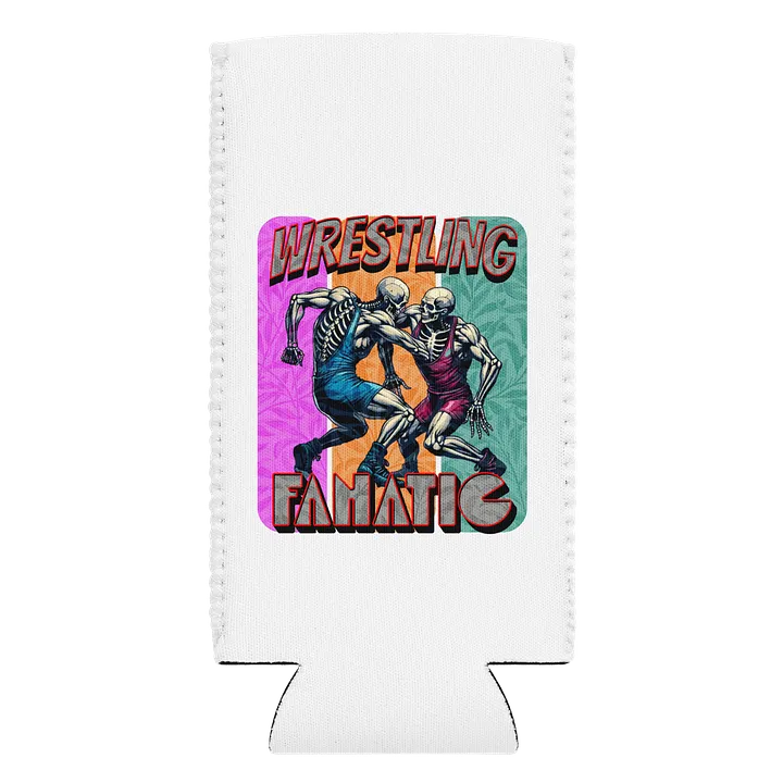 Wrestling Fanatic Skeleton Showdown Can Cooler product image (1)