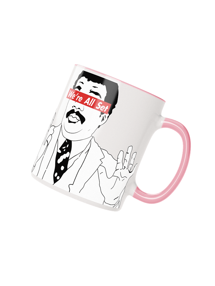 All Set Pink Ceramic Mug product image (2)