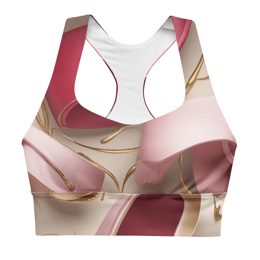Strawberry Rhubarb Shortcake Sports Bra product image (1)