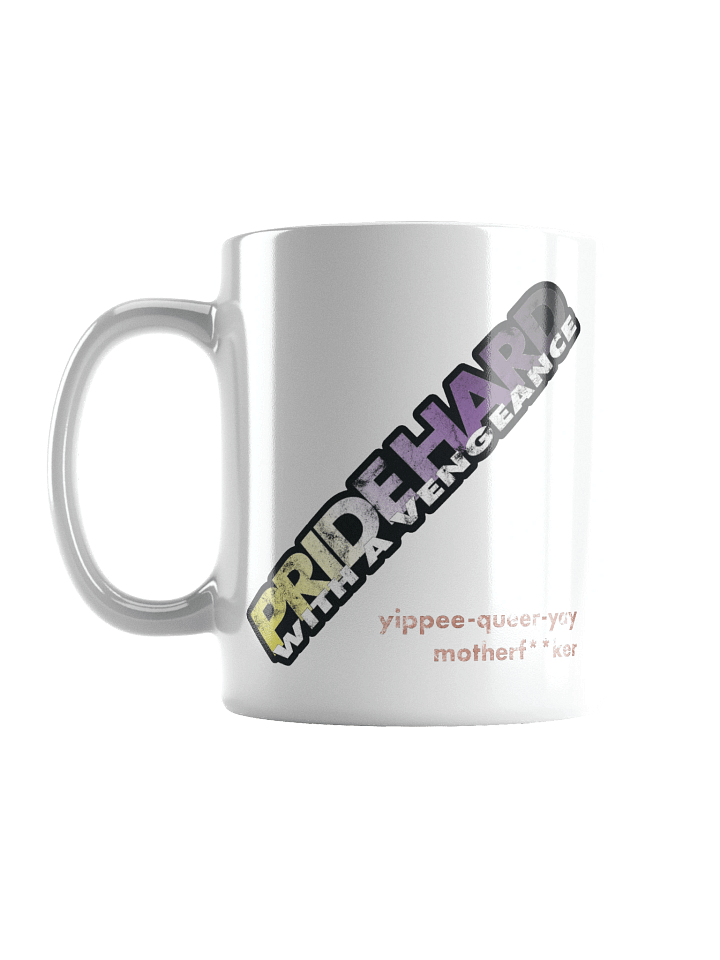 Non-binary "Pride Hard" Mug product image (1)