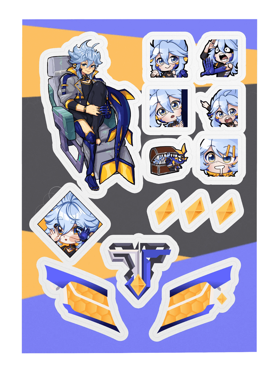 Vinyl Tuna Stickers product image (3)