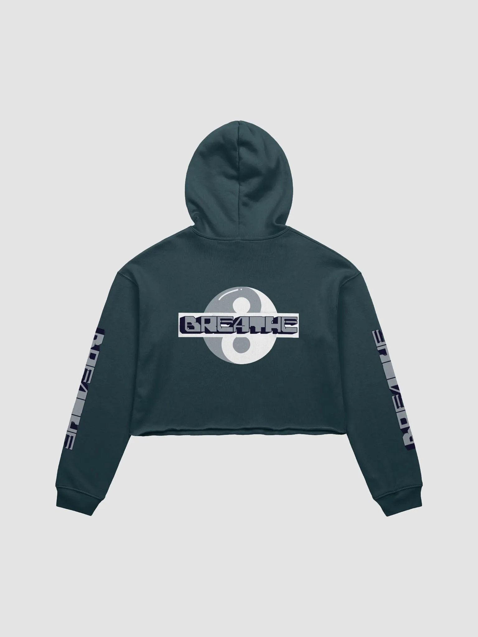 Breathe Fleece Crop Hoodie | Cozy, Stylish, and Mindful Fashion product image (3)