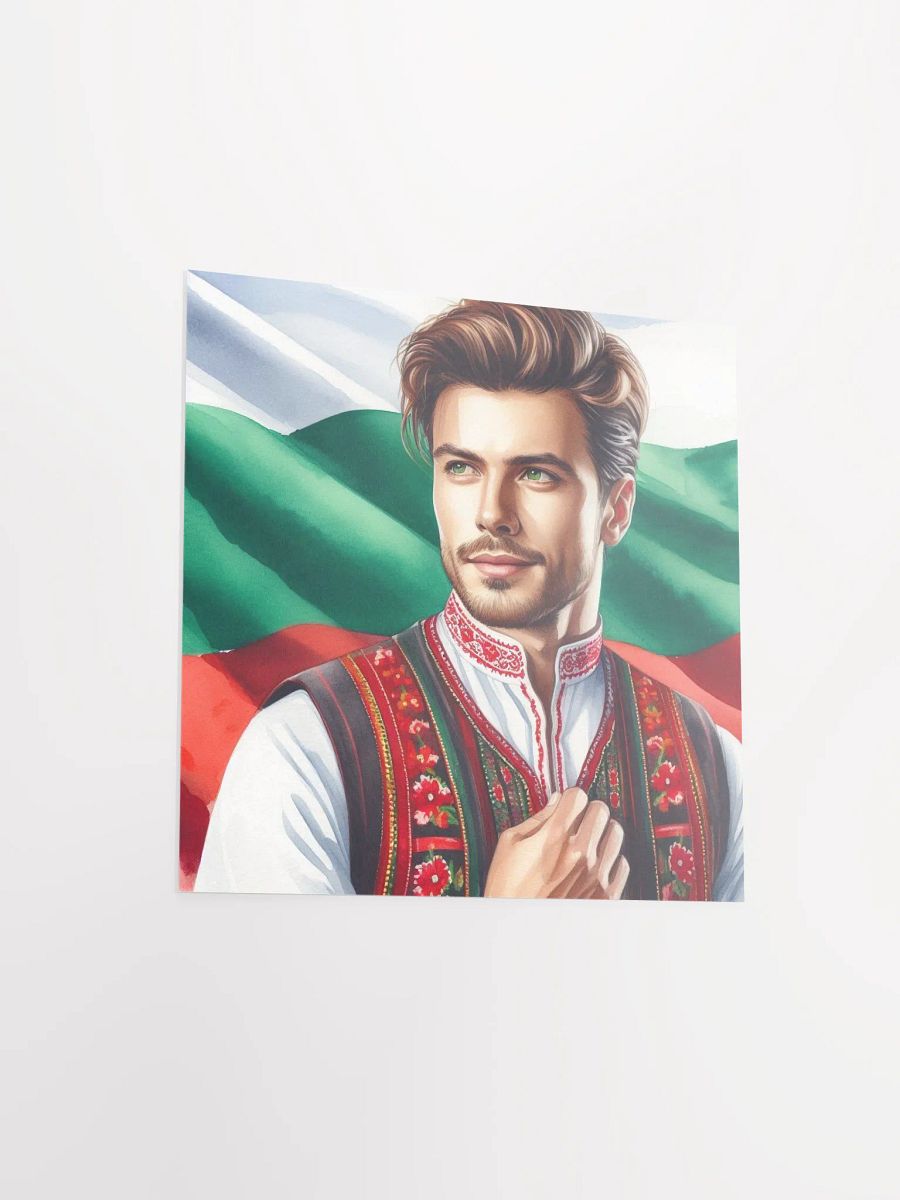 Man in Folk Costume Poster product image (3)