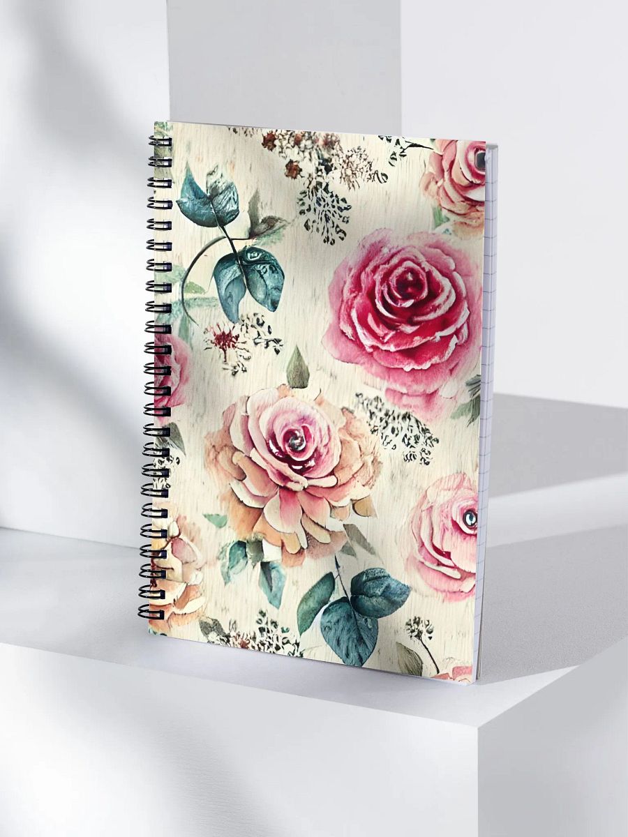 Shabby Chic Floral Notebook product image (4)