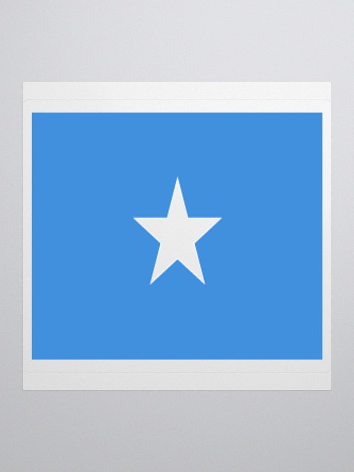 Exclusive Somalia Flag Kiss-Cut Stickers - High-Quality Vinyl, Multiple Sizes product image (1)